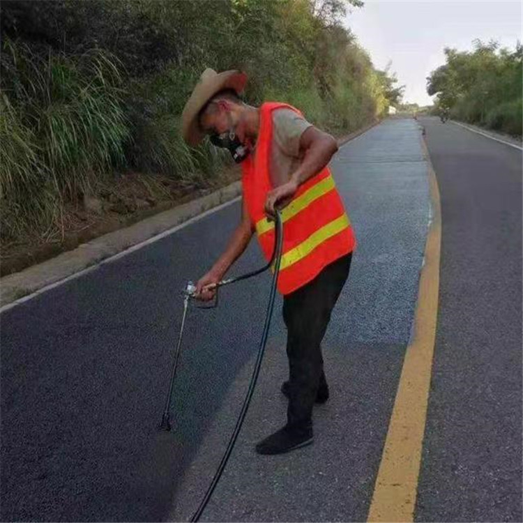 海西 彩色防滑路面的底涂是保障路面附着力